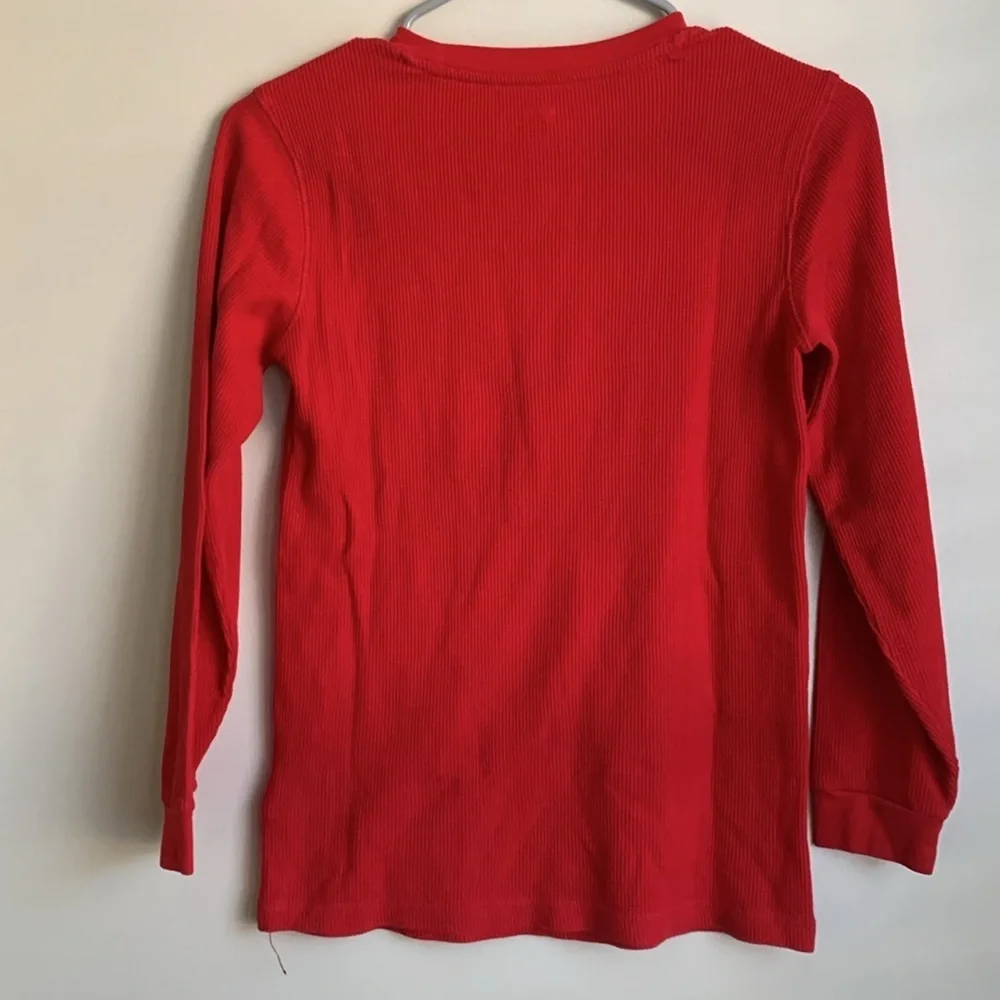 Old Navy American flag thermal long sleeve T-shirt size large (10/12)